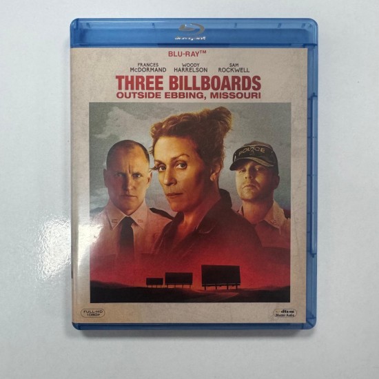 THREE BILLBOARDS OUTSIDE EBBING, MISSOURI - UC BILBORD CIKISI EBBING, MISSOURI BLU RAY