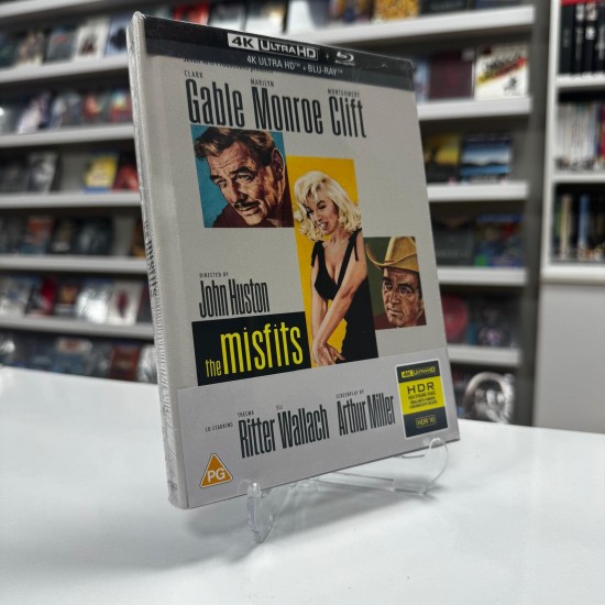 THE MISFITS - UYGUNSUZLAR (1961) 4K UHD + BLU RAY MEDIABOOK