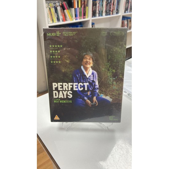 PERFECT DAYS - MUKEMMEL GUNLER LIMITED EDITION 4K UHD + BLU RAY ( MUBI COLLECTION )