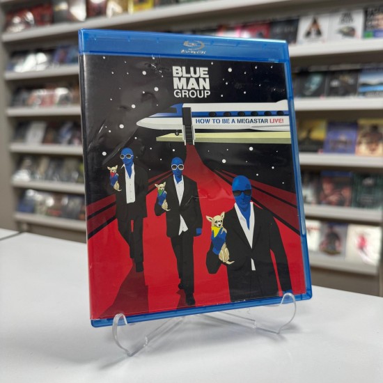 BLUE MAN GROUP - HOW TO BE A MEGASTAR LIVE! BLU RAY BLUE MAN GROUP - HOW TO BE A MEGASTAR LIVE! BLU RAY