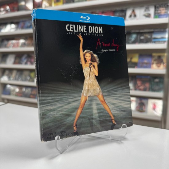 CELINE DION - A NEW DAY BLU RAY DIGIPACK ( 2 DISK ) CELINE DION - A NEW DAY BLU RAY DIGIPACK ( 2 DISK )