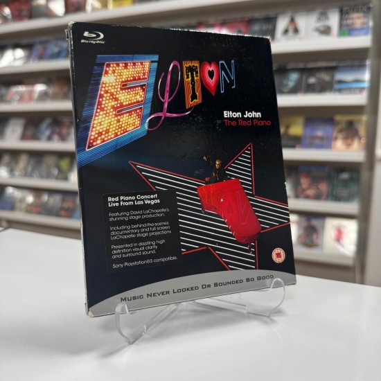 ELTON JOHN - RED PIANO CONCERT LIVE FROM LAS VEGAS BLU RAY DIGIPACK ELTON JOHN - RED PIANO CONCERT LIVE FROM LAS VEGAS BLU RAY DIGIPACK