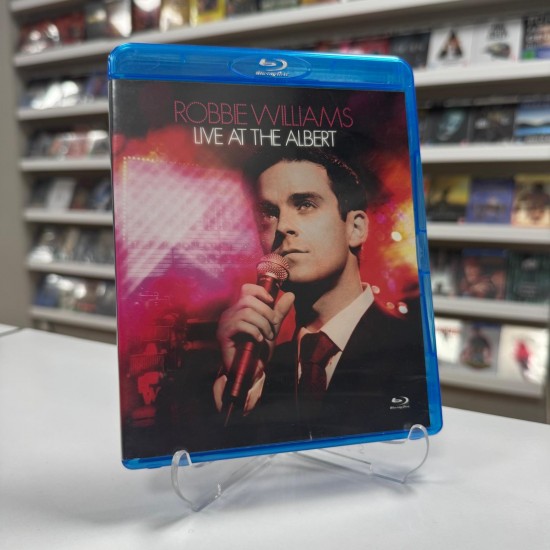 ROBBIE WILLIAMS - LIVE AT THE ALBERT BLU RAY  ROBBIE WILLIAMS - LIVE AT THE ALBERT BLU RAY
