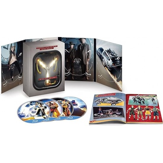 BACK TO THE FUTURE TRILOGY FLUX CAPACITOR BLU RAY BOX SET