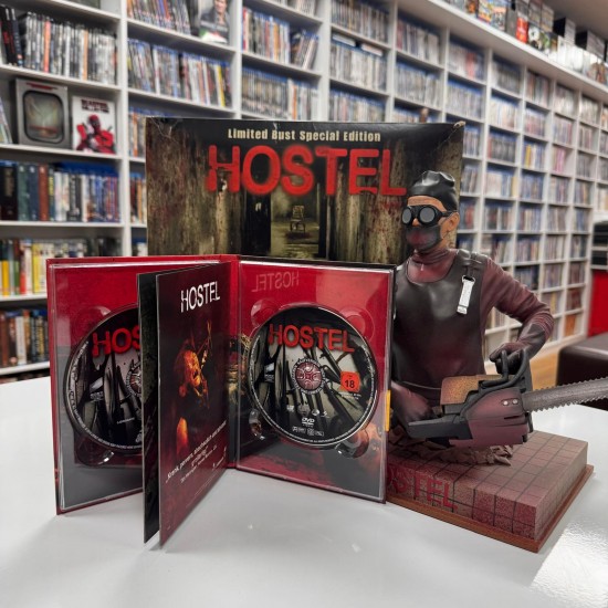 HOSTEL LIMITED BUST SPECIAL EDITION MEDIABOOK BLU RAY + DVD