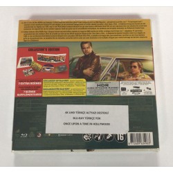 BIR ZAMANLAR HOLLYWOOD'DA COLLECTOR'S EDITION  4K UHD + BLU RAY + 45 LIK SOUNDTRACK PLAK