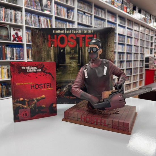 HOSTEL LIMITED BUST SPECIAL EDITION MEDIABOOK BLU RAY + DVD