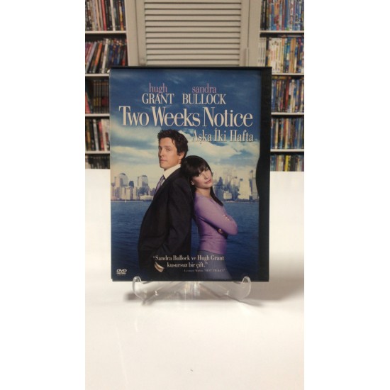 AŞKA İKİ HAFTA DVD SNAPCASE