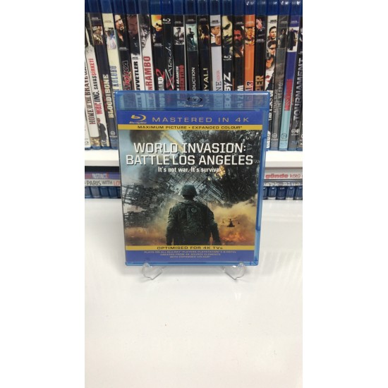 DÜNYA SAVAŞI : LOS ANGLES BLU RAY ( MASTERED IN 4K )