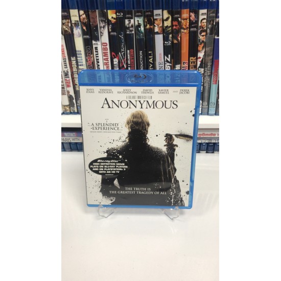 ANONYMOUS BLU RAY