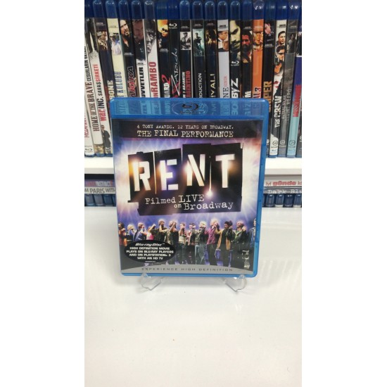 RENT : FILMED LIVE ON BROADWAY BLURAY