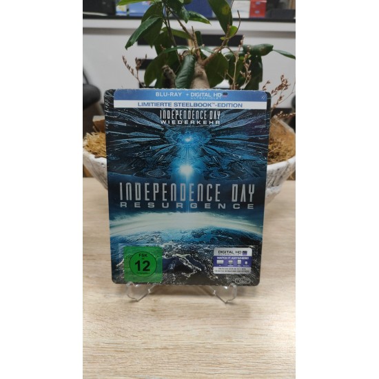 INDEPENDENCE DAY : RESURGENGE STEELBOOK BLU RAY