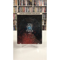 YOU ONLY LIVE TWICE STEELBOOK BLU RAY