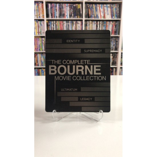 BOURNE MOVIE COLLECTION - 4 FİLM STEELBOOK BLU RAY SET