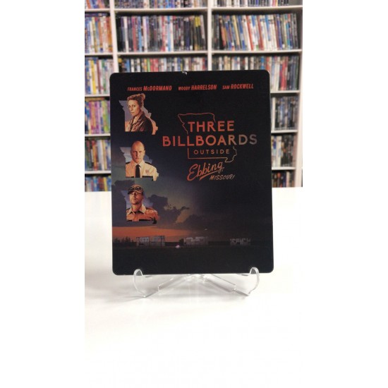 THREE BILLBOARDS OUTSIDE EBBING MISSOURI STEELBOOK BLU RAY