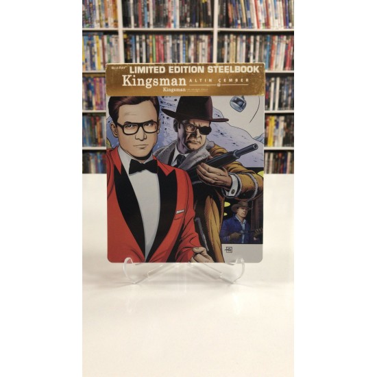 KINGSMAN : GOLDEN CIRCLE STEELBOOK BLU RAY