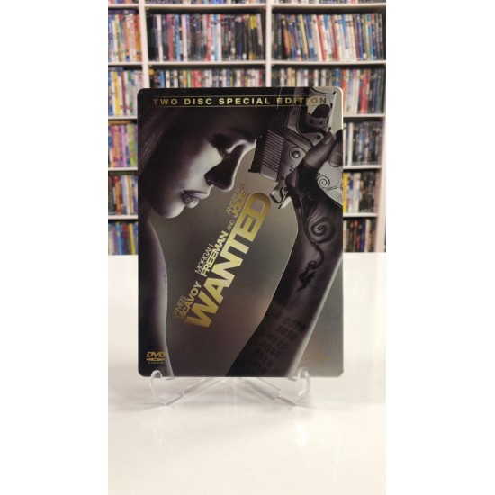 WANTED STEELBOOK DVD