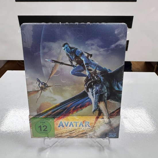 AVATAR : THE WAY OF THE WATER 3D2D STEELBOOK BLU RAY ( 4 DISK )