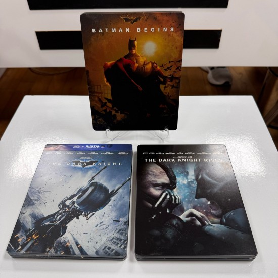 BATMAN ( KARA SOVALYE UCLEMESI ) STEELBOOK BLU RAY ( 5 DISK )