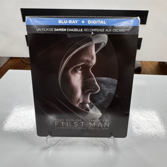 FIRST MAN IN THE MOON STEELBOOK BLU RAY