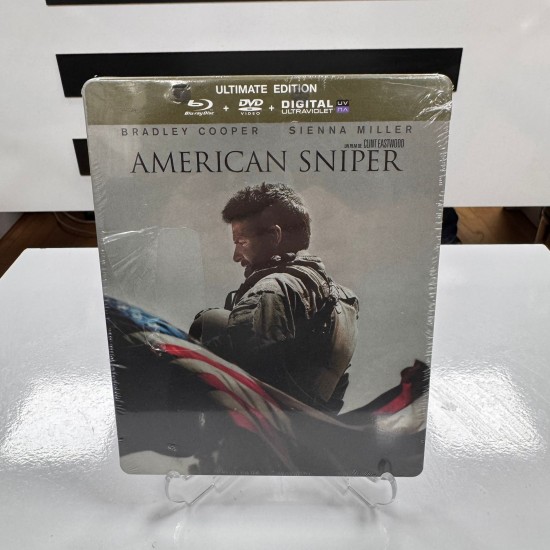 KESKIN NISANCI - AMERICAN SNIPER STEELBOOK BLU RAY