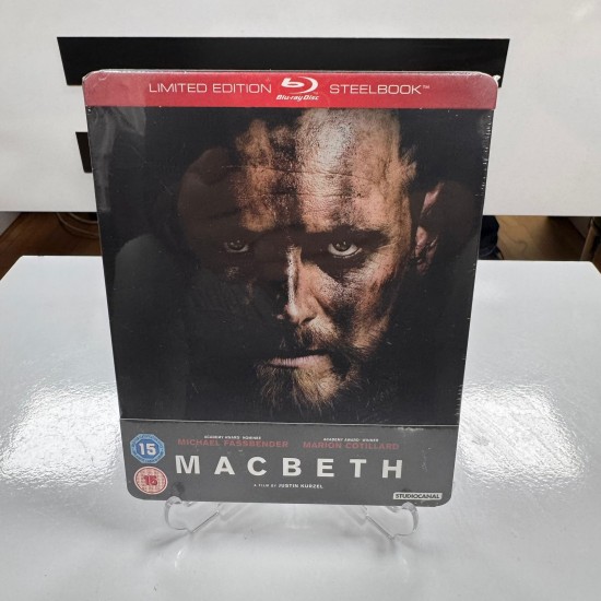 MACBETH STEELBOOK BLU RAY