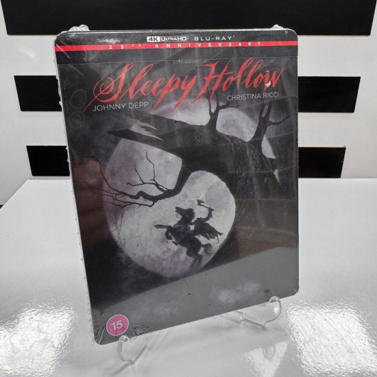 SLEEPY HOLLOW - HAYALET SUVARI STEELBOOK 4K UHD + BLU RAY