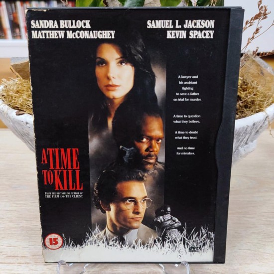 A TIME TO KILL - OLDURME ZAMANI DVD SNAPCASE A TIME TO KILL - OLDURME ZAMANI DVD SNAPCASE