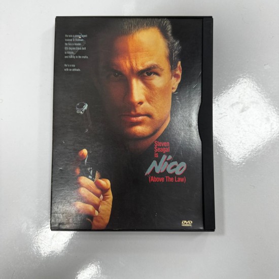 NICO : ABOWE THE LAW SNAPCASE DVD NICO : ABOWE THE LAW SNAPCASE DVD