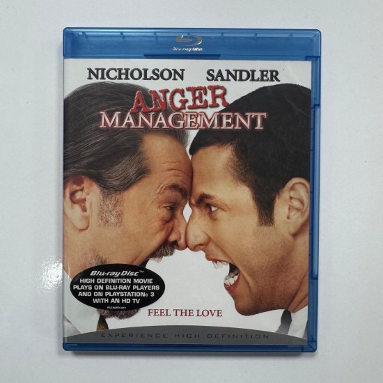 ANGER MANAGEMENT - ASABIYIM BLU RAY