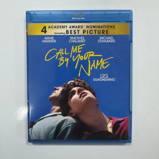 CALL ME BY YOUR NAME - BENI ADINLA CAGIR BLU RAY