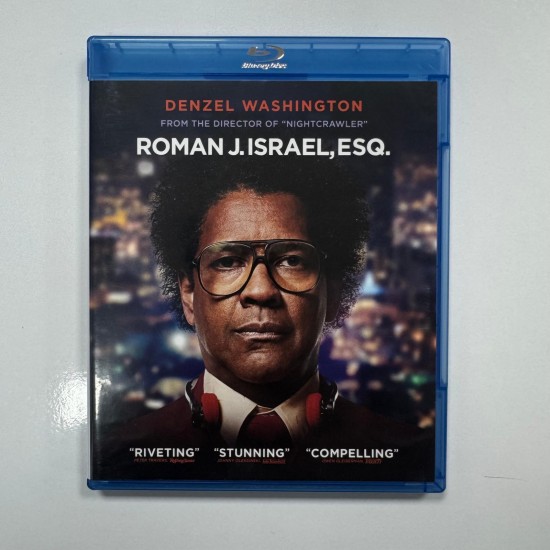 ROMAN J. ISRAEL, ESQ. BLU RAY