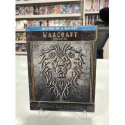 WARCRAFT STEELBOOK 3D2D BLU RAY