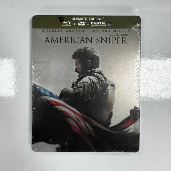 KESKIN NISANCI - AMERICAN SNIPER STEELBOOK BLU RAY KESKIN NISANCI - AMERICAN SNIPER STEELBOOK BLU RAY
