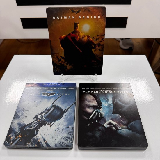 BATMAN ( KARA SOVALYE UCLEMESI ) STEELBOOK BLU RAY ( 5 DISK ) BATMAN ( KARA SOVALYE UCLEMESI ) STEELBOOK BLU RAY ( 5 DISK )