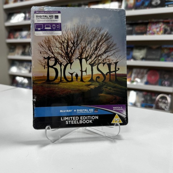 BUYUK BALIK - BIG FISH STEELBOOK BLU RAY BUYUK BALIK - BIG FISH STEELBOOK BLU RAY