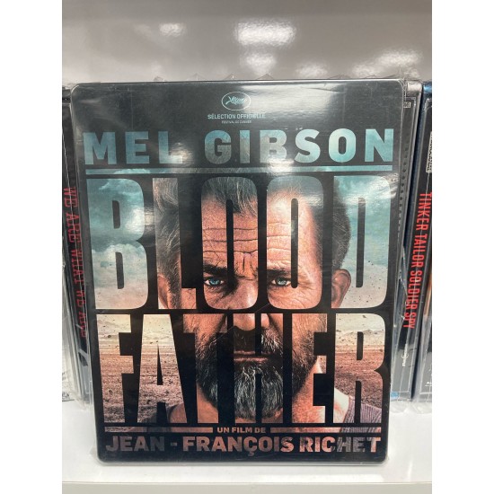 BLOOD FATHER STEELBOOK BLU RAY BLOOD FATHER STEELBOOK BLU RAY