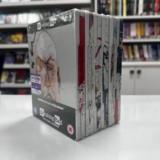 BREAKING BAD : THE COMPLETE SERIES - TUM SEZONLAR STEELBOOK BLU RAY SET ( ZAVVI SINIRLI SURUM ) BREAKING BAD : THE COMPLETE SERIES - TUM SEZONLAR STEELBOOK BLU RAY SET ( ZAVVI SINIRLI SURUM )