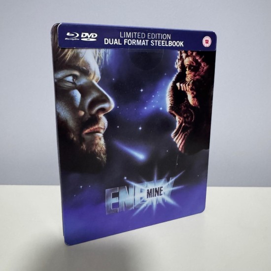 ENEMY MINE STEELBOOK BLU RAY + DVD ( EUREKA ) ENEMY MINE STEELBOOK BLU RAY + DVD ( EUREKA )