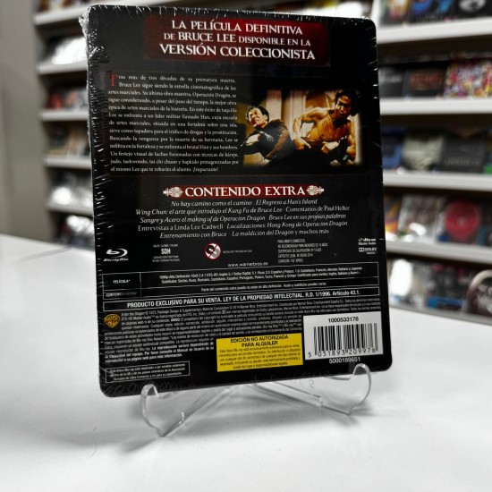ENTER THE DRAGON - EJDER KALESI STEELBOOK BLU RAY ENTER THE DRAGON - EJDER KALESI STEELBOOK BLU RAY