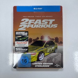 FAST & FURIOUS 2 STEELBOOK BLU RAY