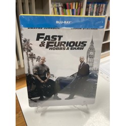 FAST & FURIOUS : HOBBS & SHAW STEELBOOK BLU RAY