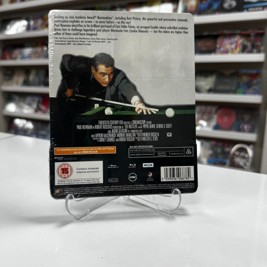 THE HUSTLER - BILARDOCU STEELBOOK BLU RAY