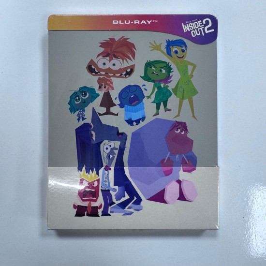INSIDE OUT 2 - TERSYUZ 2 STEELBOOK BLU RAY INSIDE OUT 2 - TERSYUZ 2 STEELBOOK BLU RAY