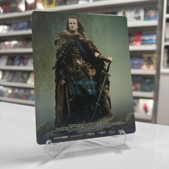 HIGHLANDER - ISKOCYALI STEELBOOK BLU RAY HIGHLANDER - ISKOCYALI STEELBOOK BLU RAY