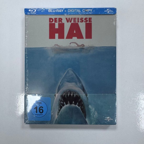JAWS STEELBOOK BLU RAY JAWS STEELBOOK BLU RAY