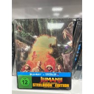 JUMANJI : WELCOME THE JUNGLE STEELBOOK BLU RAY