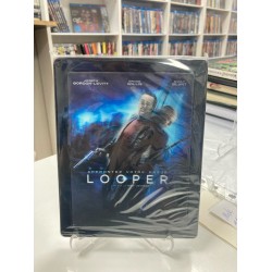LOOPER - TETIKCILER STEELBOOK BLU RAY - 2 DISK ( FRONT SIDE LENTICULAR MAGNET )