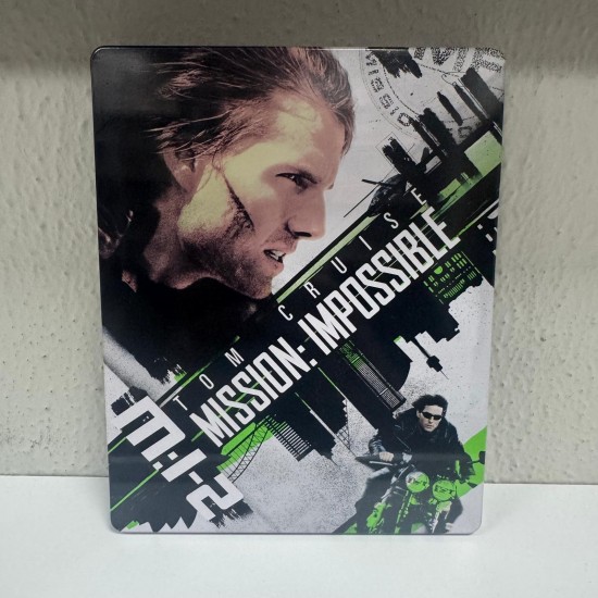 GOREVIMIZ TEHLIKE 2 - MISSION IMPOSSIBLE 2 STEELBOOK BLU RAY 