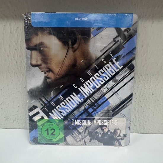 GOREVIMIZ TEHLIKE 3 - MISSION IMPOSSIBLE 3 STEELBOOK BLU RAY 